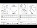 Alphabets worksheets for kindergarten kids