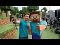 What If MINECRAFT Was Real Steve Alex Creeper Enderman More