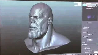 making of thanos in avengers infinity war