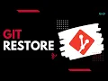 Git Restore - Explained with real life example