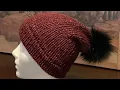 Single Layer Brimmed Beanie Addi Sentro Circular Knitting