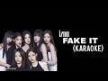 izna-_"FAKE IT" KARAOKE