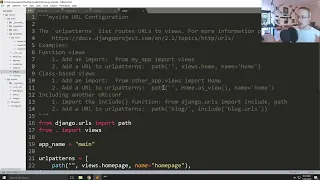 User Registration Django Web Development with Python p 6