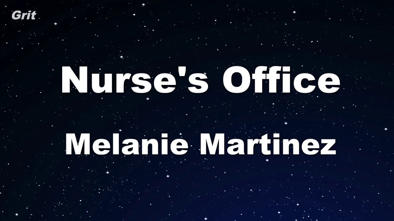 Nurse's Office - Melanie Martinez Karaoke 【No Guide Melody】 Instrumental