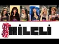 Manifest - "Hileli" ft. Ajda Pekkan (Renk kodlu şarkı sözleri)