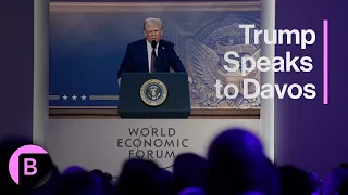 Trump Speaks to Davos on Trade, Russia, China, EU, Oil