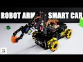 Robot Arm Robot Car ESP32 Wi-Fi Controlling Acebott Smart Car Robot Arm Expansion Kit