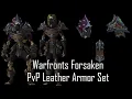 Warfronts Forsaken PvP Leather Armor Set