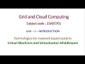 Virtual Machine and Virtualization Middleware - Grid and Cloud Computing GCC