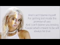 Bebe Rexha ~ Atmosphere ~ Lyrics