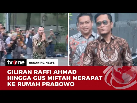 Raffi Ahmad hingga Gus Miftah Merapat ke Rumah Prabowo