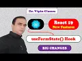 useFormState Hook in React 19 Hindi - 42 React 19 New Features in Hindi Dr Vipin Classes