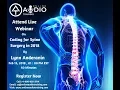 Webinar On Coding for Spine Surgery in 2018