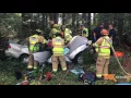 Texarkana Texas Firefighters Extricate Man From Wreck