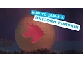 PRIMARK Unicorn Pumpkin Tutorial