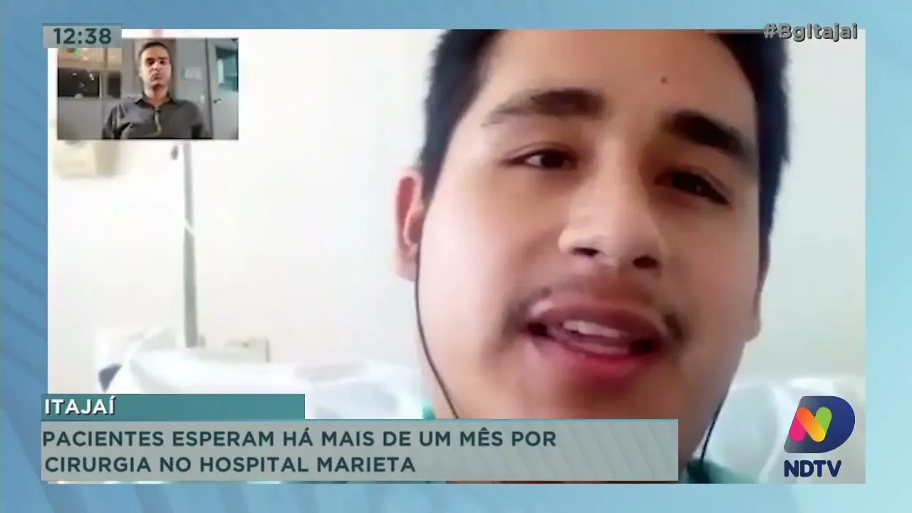 Pacientes esperam há mais de um mês por cirurgia no hospital Marieta em Itajaí