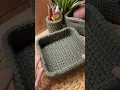 Crochet basket tutorial