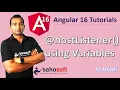 host Listener in Angular 16 Angular 16 Tutorial in Hindi