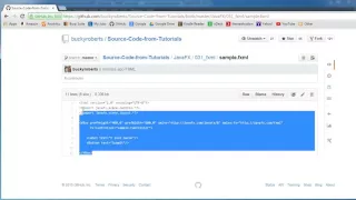 JavaFX Java GUI Tutorial 31 Introduction to FXML