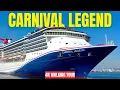 Carnival Legend Cruise Ship Walking Tour Full Deck by Deck Tour in 4K