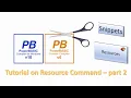 PowerBasic Snippets - Tutorial on Resource commands