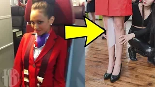 strange requirements to work as a flight attendant