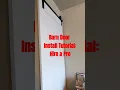 Barn Door Install Tutorial Hire a pro