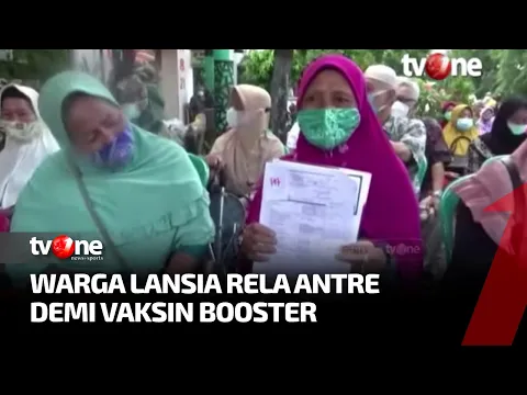 Antusias Warga Sambut Vaksinasi Booster Covid-19