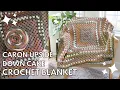 Crochet Blanket with Caron Upside Down Cakes