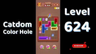 Catdom Color Hole Level 624 Screenshot