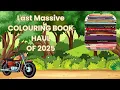 Last Massive Colouring Book Haul of 2025 lots of fun and stunning books to share