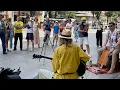 Download Lagu Busking in Odesa Ukraine - Don’t Let Nobody Drag Your Spirit Down (Eric Bibb)