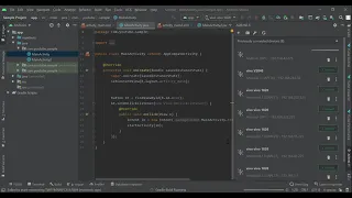 Android java create new activity move to second activity by startactivity intent
