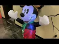Mickey and Minnie Christmas Inflatable Set - Mickey Mouse Yard Decor
