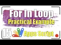 For In Loop - How to convert strings to a Proper case Apps Script 15