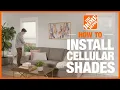 How to Install Cordless Cellular Shades