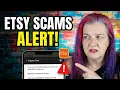 Etsy News Scams and Tests to be aware of this week