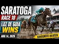 LUZ DE GUIA Wins Saratoga Race 10 Full Replay Result Aug 14 2026