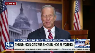 Leader Thune Joins Sandra Smith on Fox News