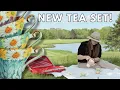 Aynsley Tea Set - NEW bone china with antique look