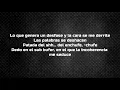Wos - Luz Delito (Lyrics/Letra)