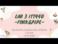 ITT440 NETWORK PROGRAMMING LAB 3
