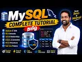 MySQL Tutorial in Tamil Complete MySQL Course for Beginners to Advanced SQL Database
