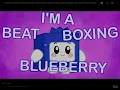 I am a beatboxing￼ blueberry 🫐