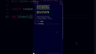 ROLL THE DICE - Python GCSE Beginner