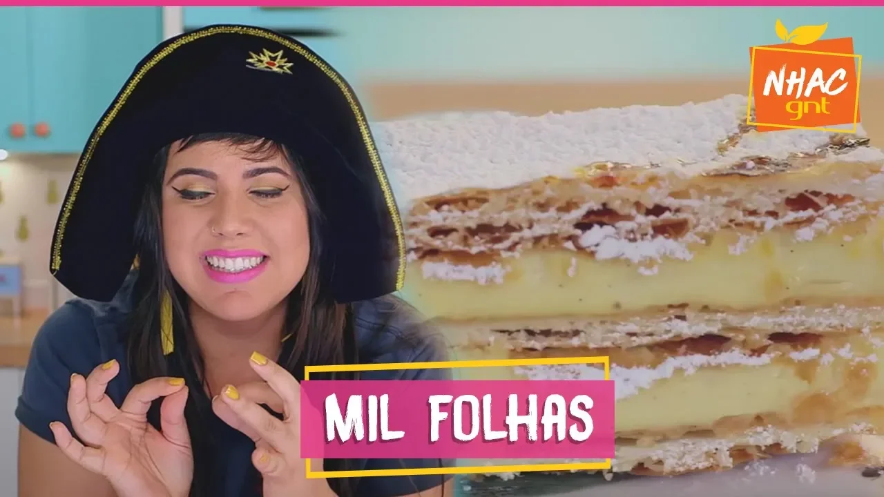 MIL FOLHAS COM CREME PÂTISSIÈRE RAÍZA COSTA RAINHA DA COCADA