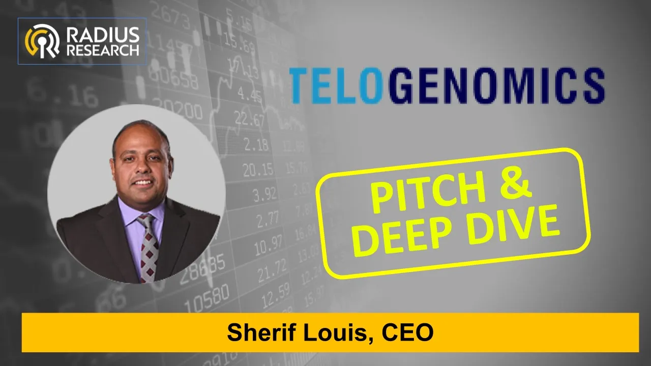 Telo Genomics (TELO) CEO Sherif Louis - Pitch, Interview, Discussion, Deep Dive & Q&A
