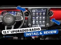 Welcome to Jeeps How To Install 12 1 Linkswell T Style Radio Upgrade In Jeep Wrangler JL Review