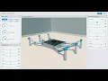 hexapod in simulation