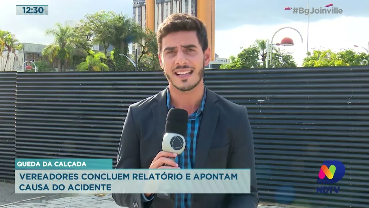 Queda da calçada: vereadores concluem relatório e apontam causa do acidente